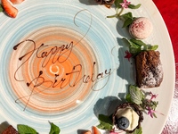 Special Dessert Plate