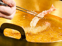[Tempura] Kazura Course *Reservation required 3 days in advance