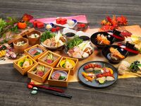 12월 — ＜和月＞ 나고야 코친의 진한 미즈타키(수타키) 전골과 도미밥 코스 (3시간 음료 무제한 포함)