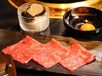 Chateaubrian & Truffle Cource (10,880 yen)