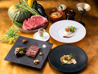 [Chef's recommended course] ~All 9 items including fresh fish and Japanese Wagyu beef loin~ [Lunch time]