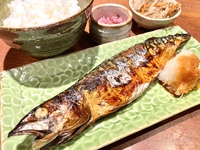 トロサバの塩焼き弁当