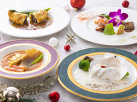 【Dec 20–25】🎄 Christmas Dinner Course 💻 Early-bird web reservation benefit through Dec 10 (Wed): one complimentary toast drink