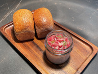 Chicken Liver Pate with Sourdough Rice Brioche