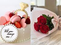 💐【個室プロポーズディナー】花束＆指輪のケーキ＆乾杯付！季節のアミューズから始まり、魚・特選牛フィレのWメイン等個室専用ディナーコース全6品