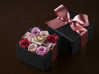 プリザーブドフラワー　リングピロー