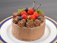 チョコ生デコレーション（4号）　