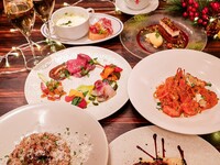Limited to December 24th and 25th! Includes a champagne toast! [Christmas Dinner ☆ Full Course]