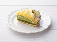 宇和ゴールドと抹茶のタルト（ピース）