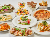 [17CLUB Italian Plan: Enjoy a heaping serving of pork shoulder tagliata] Banquet Plan Gold