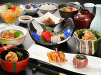 【ディナー】ドリンク2杯付きプラン「紬」