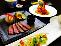 国産牛のコース