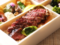 【期間限定】黒毛和牛ステーキ重弁当