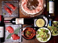 【ワイン4種付】ペアリングコース  6000円