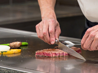 [Teppanyaki] Wagyu steak dinner tenderloin course