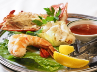 【TAKEOUT】SEAFOOD PLATTER FOR TWO　“シーフードプラッター” ロブスター・シュリンプ・クラブミート（2名様用）