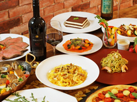 ランチビュッフェ＆ドリンクバー　延長プラン（平日限定）