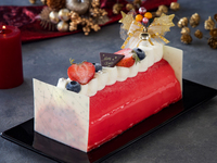 ブッシュ ド ノエル～ベリーフロマージュ～　(約8cm×17cm)