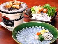 Fugu (Blowfish) Course　(Seasonal Oct. – Mar.)
