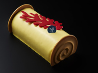 [TAKEOUT-PIERRE HERMÉ PARIS-Noël Pâtisserie 2025] Bûche Séréna (17cm) ¥7,884