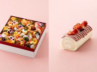 【グランビレッジ会員様】　ひなまつりお祝いセット　「桃」　（ひなまつりちらし寿司＋ひなまつりロールケーキ）　【カード決済用】