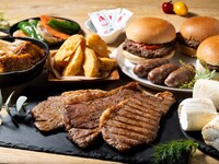 【土・日・祝】BBQステーキコース（ALLドリンク飲み放題付き）