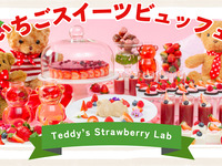 いちごスイーツビュッフェ~Teddy's Strawberry Lab🍓~