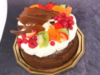 [Takeout] Gateau chocolate fruit platter (entremet) No. 5