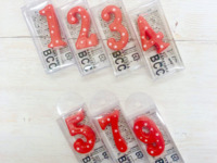 [Takeout] Number Candle Red 5