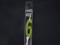 ナンバー・ローソク『6』