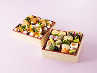 【一般・店頭お渡し】　母の日二段重　【当日代金引換用】