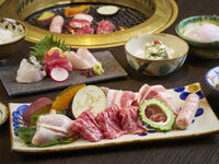 炭火焼コース～エイサー～ （水槽前）17:00/19:00/21:00のみ