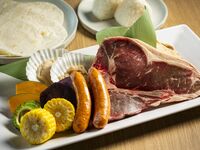 [With alcohol] BBQ set