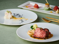 水郷赤鶏のマリネや国産牛サーロインステーキを堪能する豪華フルコース全5品-RIKYU-