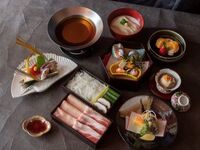【鹿児島黒豚】お祝い・顔合わせ会席７品　