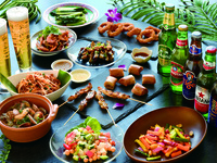 【2時間飲み放題＆シンガポールフード！オリエンタルパーティープラン】