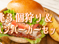 ★ Pick 3 peaches & hamburger lunch