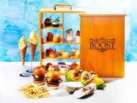 Online price【14:00】Summer Fruits Afternoon Tea Boost "Wood grain" 5,568 yen～