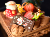 B(Mサイズ):クリスマス生チョコショート　M(12㎝×12cm)