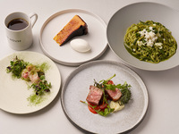 【LUNCH COURSE】WEB Exclusive Offer: Includes a complimentary welcome drink! Lunch-only course featuring appetizers, pasta, and main courses.