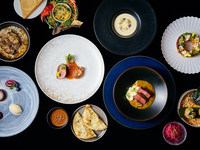 【DINNER】Christmas menu + Champagne glass(2 hours limit)