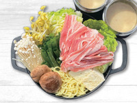 Chamibutono's soymilk hotpot ends with Chinese noodles