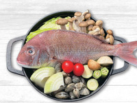 白身魚と国産アサリの白ワイン蒸し 〆はパスタ