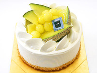 マスクメロンショートケーキ 　4号サイズ（12cm）