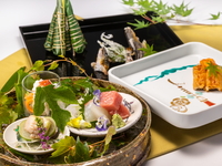 【Lunch Course】A traditional Japanese multiple course meal　Shikouzakura