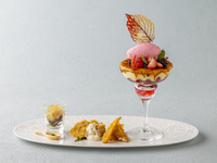 いちごパフェ& セイボリー(12/26～3/4)