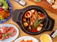 【冬季限定！】ワーフハウス特製 魚介の旨味たっぷりブイヤベースコース！2時間飲み放題付き