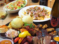  [Barbecue Master Course] Course with Wagyu beef brisket, 11 dishes, ¥5,000 