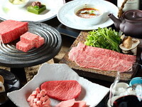 [For entertainment/dates] ☆Customer satisfaction No. 1: The main course is Kuroge Wagyu beef sirloin and fillet, a luxurious special course with everything.