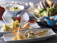 春のおすすめディナーコース「桜月」(3~4月)